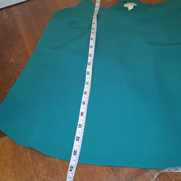 J. Crew Scallop v-neck tank - Picture 10 of 10